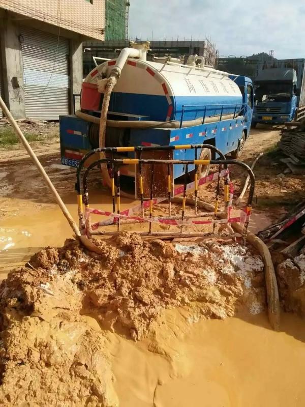 石岐区街道工地淤泥清淤