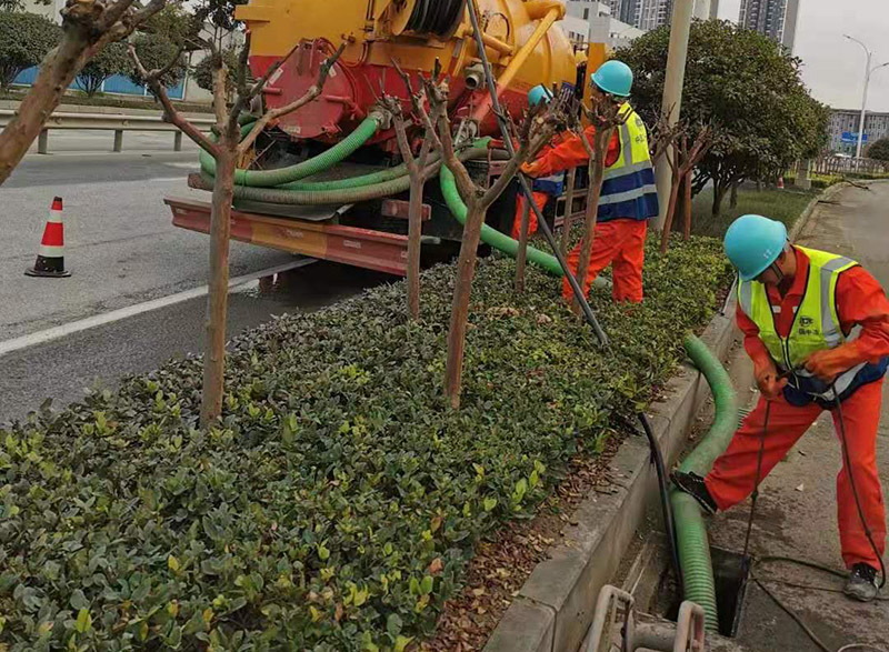 石岐区街道市政管道清淤